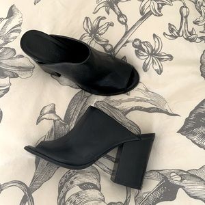 Silence+Noise Black Mules (8) -urban outfitters